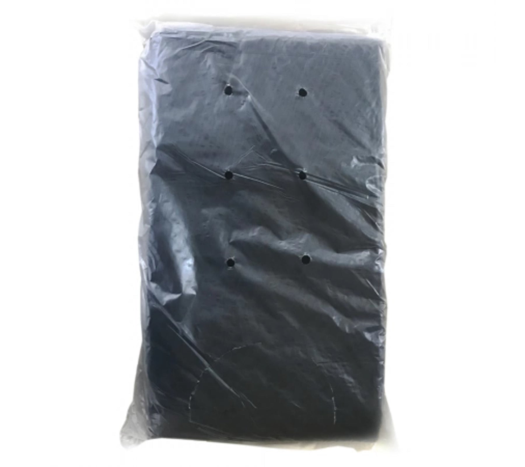 80L Black Extra Heavy Duty Rubbish Bags / Bin Liners, 37um, 4x50 (200 Garbage Bags)