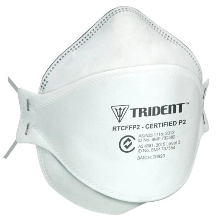 Trident® Surgical P2 Respirator Level 3 Hospital Grade Face Masks, Individually Packaged, Box/20