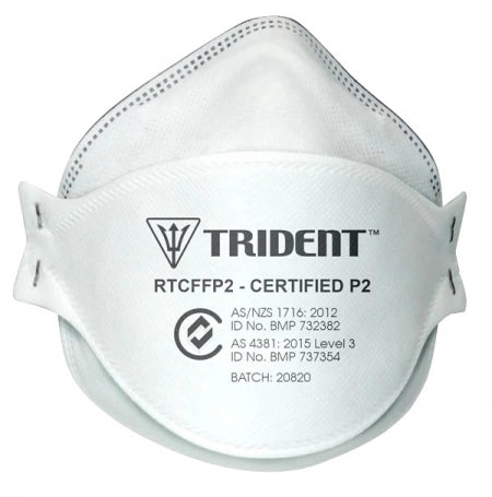 Trident® Surgical P2 Respirator Level 3 Hospital Grade Face Masks, Individually Packaged, Box/20